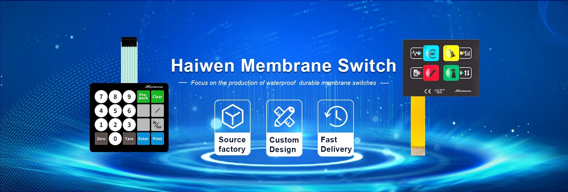 kwaliteit Het Membraanschakelaar van de HUISDIERENkring fabriek
